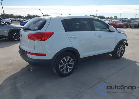 2014 Kia Sportage Lx z USA, uszkodzony, nr VIN KNDPB3AC0E7644485